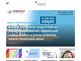 'mreza-mira.net' screenshot