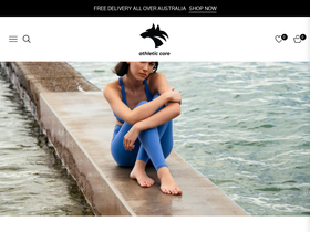 athleticcore.com homepage screenshot