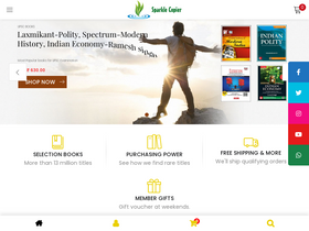 'sparklecopier.com' screenshot