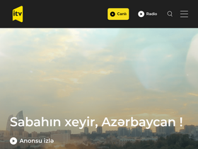 'itv.az' screenshot