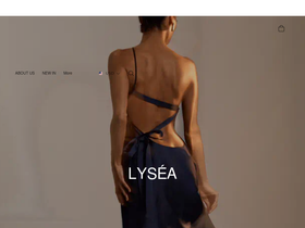 Lyséa website screenshot