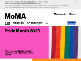 'moma.org' screenshot