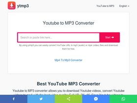 'ytmp3.bz' screenshot