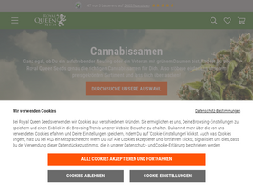 'royalqueenseeds.de' screenshot