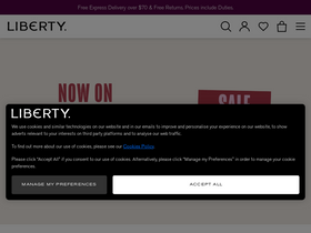 'libertylondon.com' screenshot