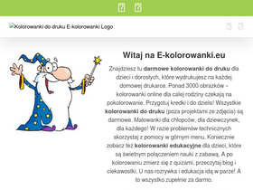 'e-kolorowanki.eu' screenshot