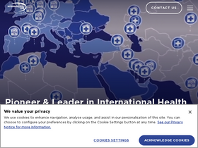 'internationalsos.com' screenshot