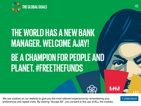 'globalgoals.org' screenshot