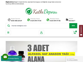 'katkideposu.com' screenshot