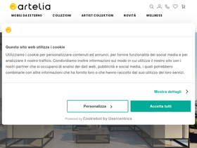 'artelia-design.it' screenshot