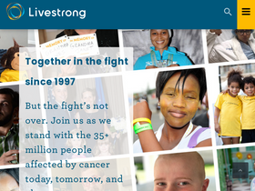 'livestrong.org' screenshot