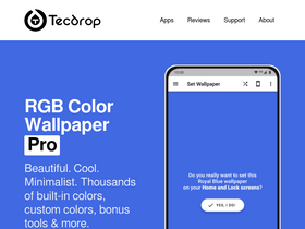 'tecdrop.com' screenshot