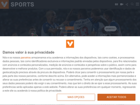 'goalpoint.vsports.pt' screenshot