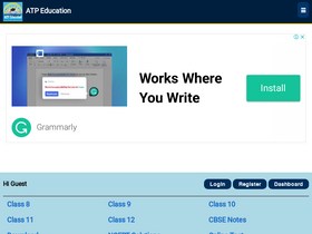 'atpeducation.com' screenshot