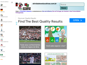 'atividadeseducativas.com.br' screenshot