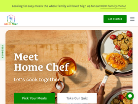 'homechef.com' screenshot