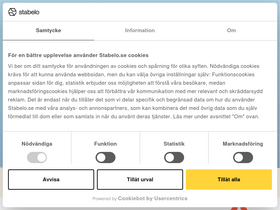 'stabelo.se' screenshot