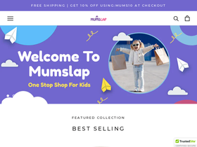 mumslap.com homepage screenshot