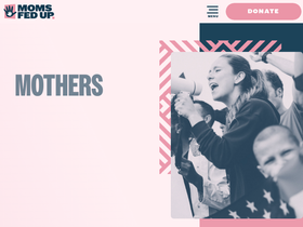 'momsfedup.org' screenshot