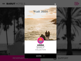 'baruthotels.com' screenshot