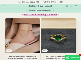 Urban Era Jewel website screenshot