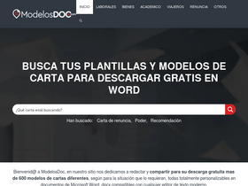 'modelosdoc.com' screenshot