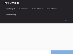 'pixel.web.id' screenshot