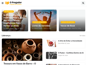'opregadorfiel.com.br' screenshot