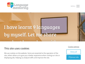 'languagementoring.com' screenshot