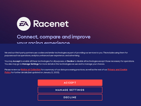 'racenet.com' screenshot