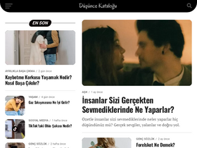 'dusuncekatalogu.com' screenshot