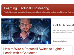 'electricalengineeringtoolbox.com' screenshot