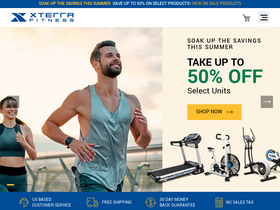 'xterrafitness.com' screenshot