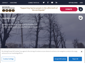 'iwpr.net' screenshot