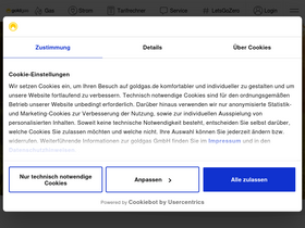 'goldgas.de' screenshot
