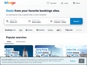 'trivago.com.ph' screenshot