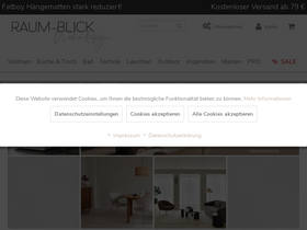 'raum-blick.de' screenshot