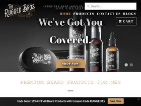'theruggedbros.com' screenshot