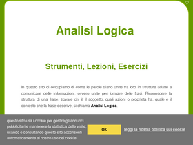 'analisi-logica.it' screenshot