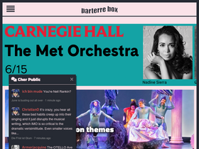 'parterre.com' screenshot