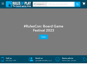 'rulesofplay.co.uk' screenshot