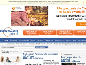 'ubezpieczenie.com.pl' screenshot