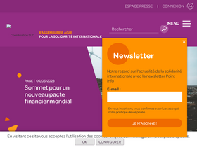 'coordinationsud.org' screenshot