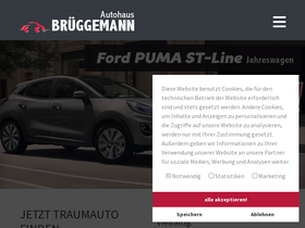 'autohaus-brueggemann.de' screenshot