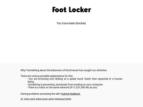 'footlocker.eu' screenshot