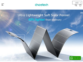CHOETech Official homepage screenshot