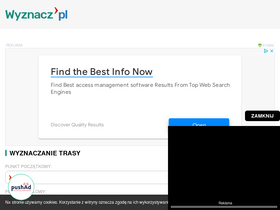 'wyznacz.pl' screenshot