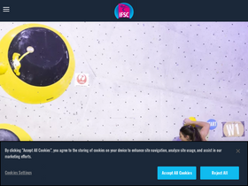 'ifsc-climbing.org' screenshot