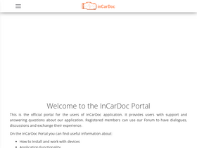 'incardoc.com' screenshot
