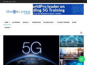 '5gworldpro.com' screenshot